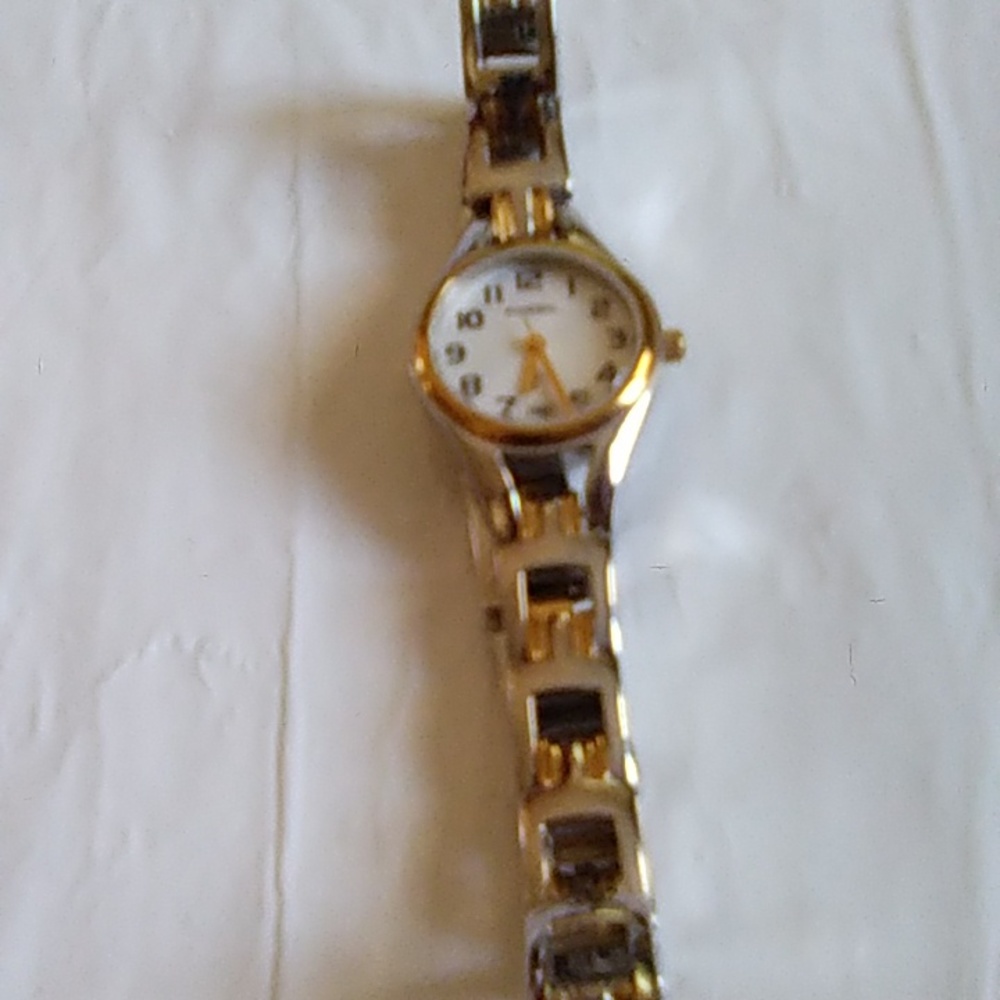 Ladies Two Tone Fossil F2 Stainless Steel Watch
